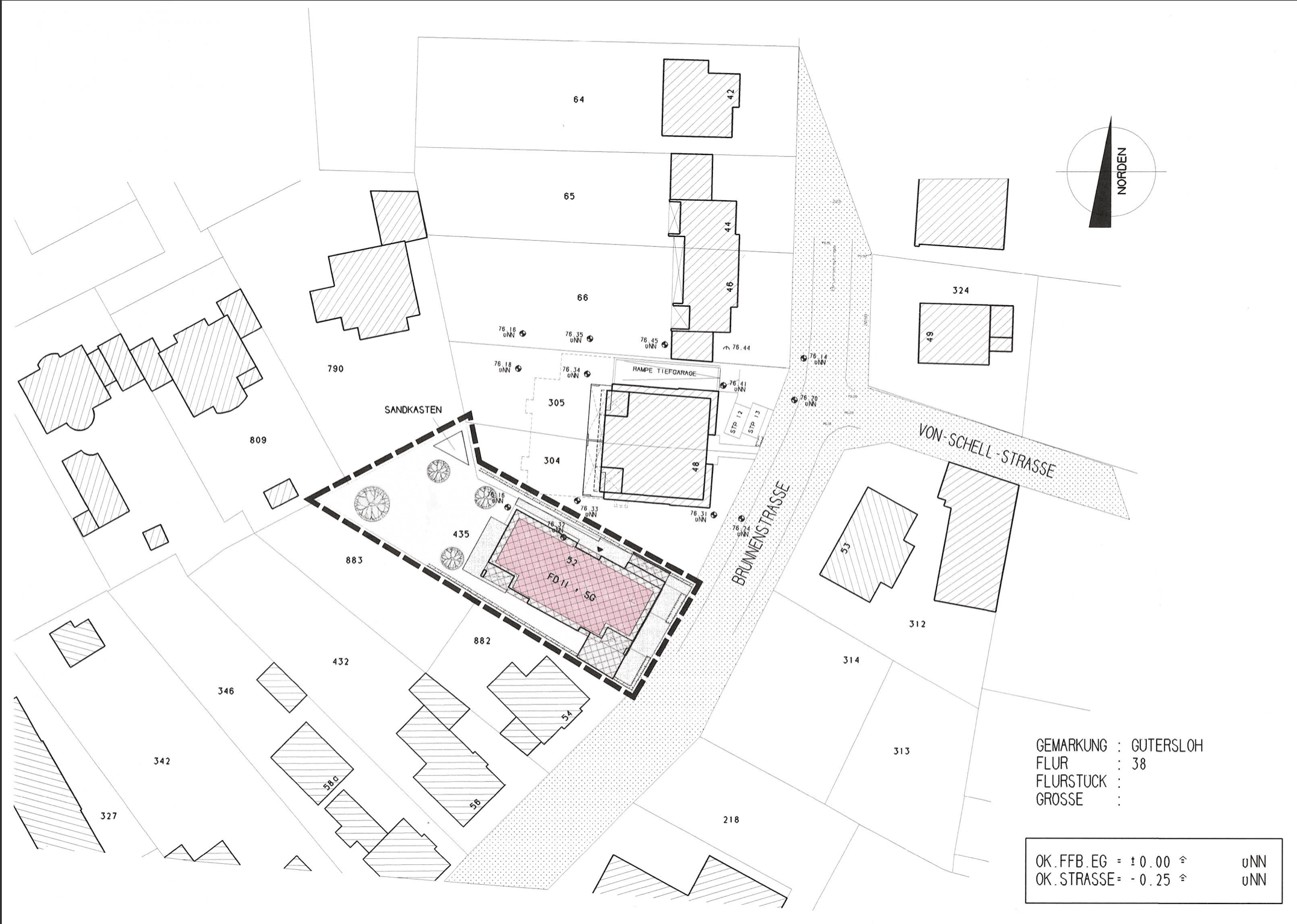 Lageplan Brunnenstraße 52