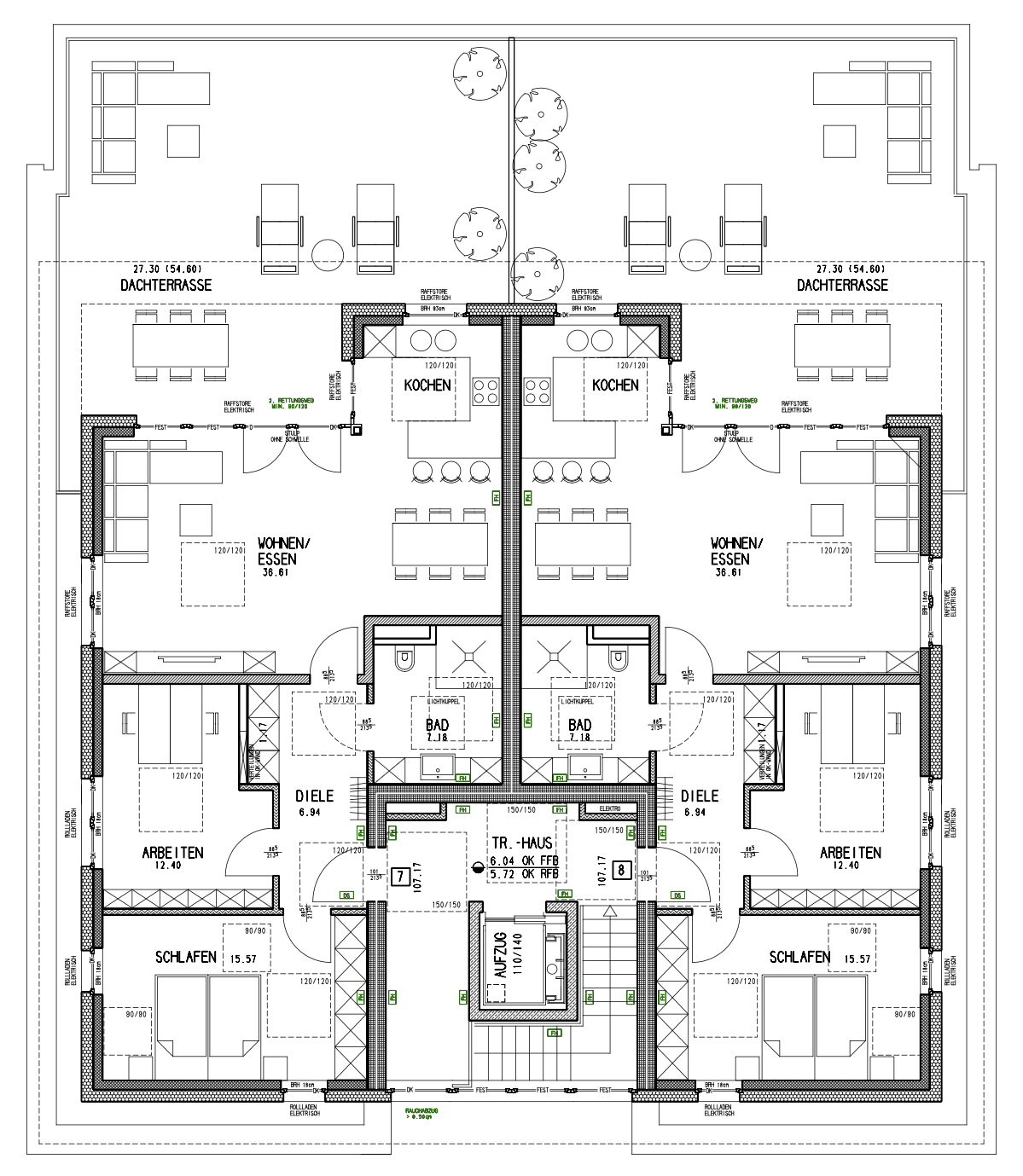 Grundriss Dachgeschoss